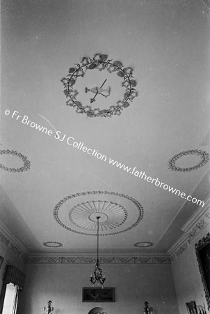 GLIN CASTLE  DRAWING ROOM CEILING